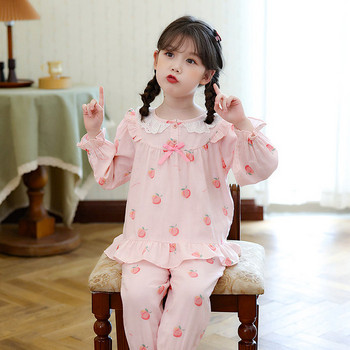 Памучна пижама за момичета - няколко модела