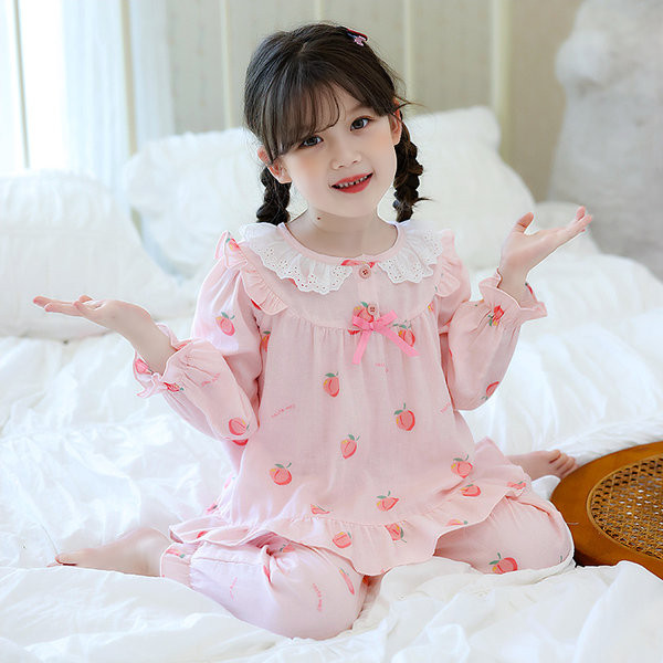 Bavlnené pyžamo pre dievčatá - niekoľko modelov