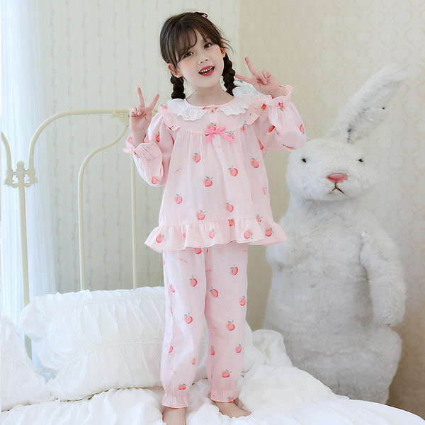 Bavlnené pyžamo pre dievčatá - niekoľko modelov