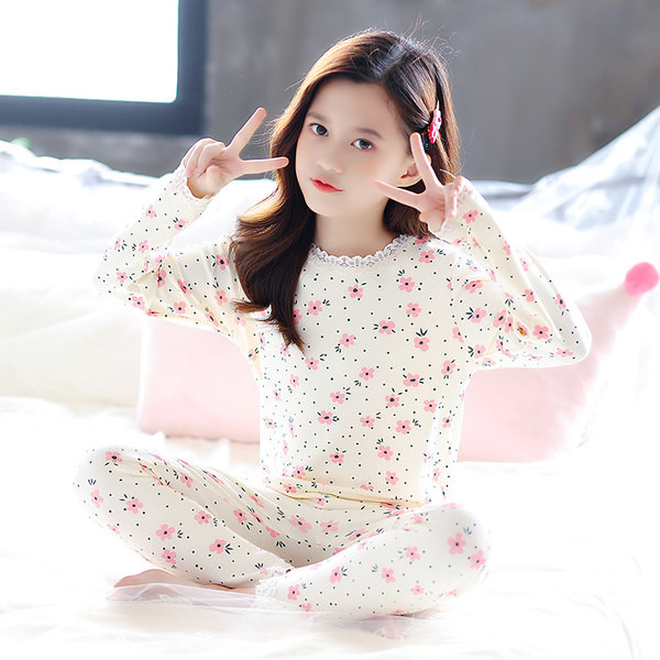 Bavlnené pyžamo pre dievčatá - niekoľko farieb