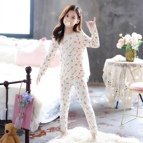 Bavlnené pyžamo pre dievčatá - niekoľko farieb