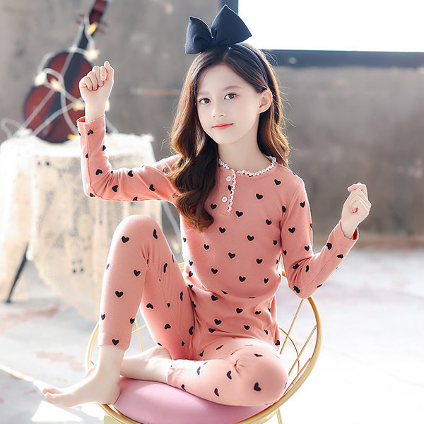 Dječja pidžama bluza i tajice za djevojčice