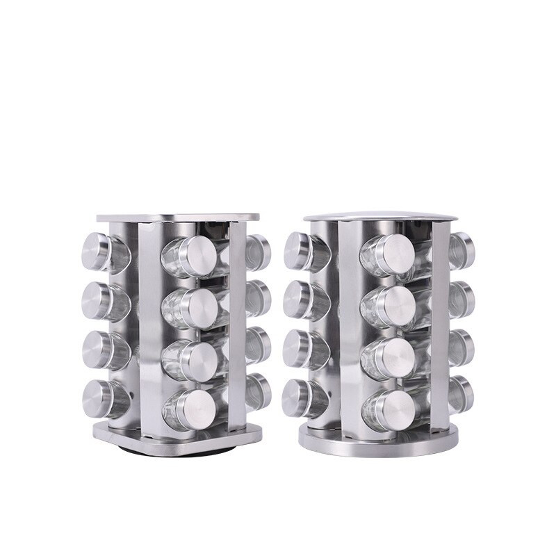 Organizator pentru borcane de condimente Set de depozitare Moara Baloane rotative Stand rotativ pentru bucatarie Accesorii pentru bucatarie