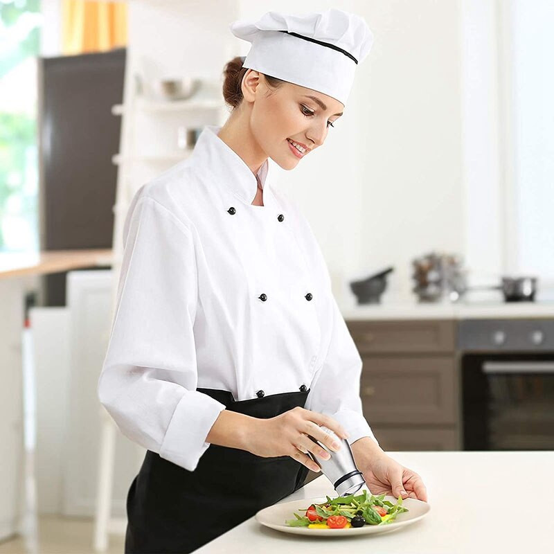 Originálna sada 2 soľničiek a koreničiek z roku 2022, 2 ks - soľnička s nastaviteľnými otvormi na nalievanie - doplniteľný dávkovač ryže