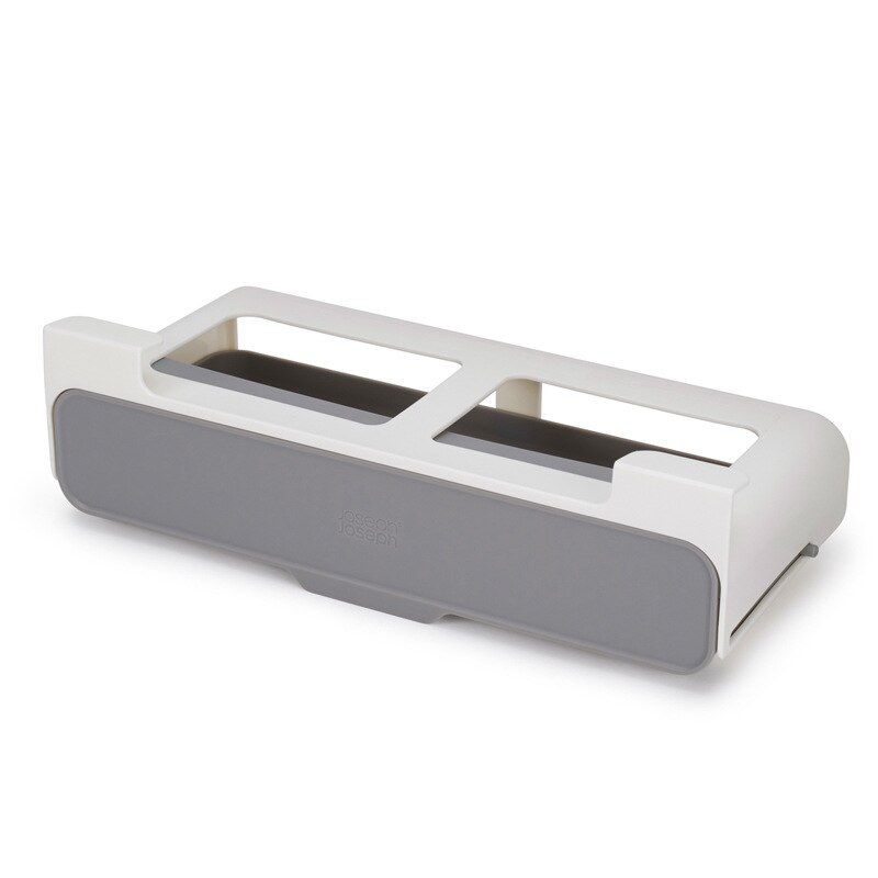 Virtuvės lipni prieskonių laikymo lentynėlė Prieskonių butelių laikymo lentyna po stalčiumi Paslėpta virtuvės reikmenų saugykla