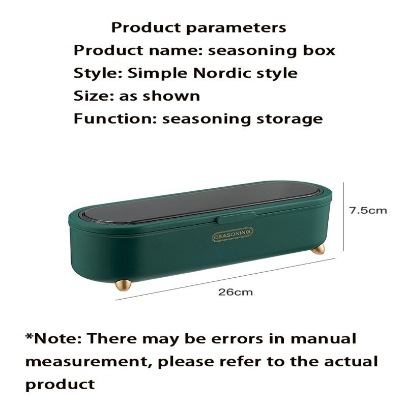 Viacvrstvová koreniaca krabička na korenie všetko v jednom, priehľadná uzavretá nádoba na soľ a glutaman sodný, odnímateľná koreniaca krabička s výklopným vrchnákom