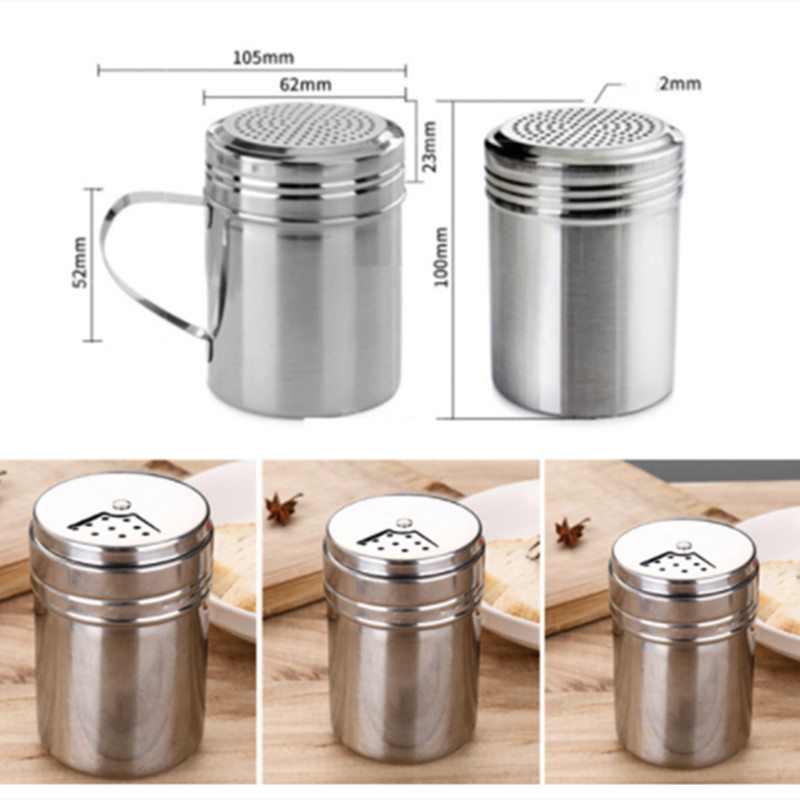 Koreničky na korenie, soľnička a korenička z nehrdzavejúcej ocele, sada na kuchynské korenie