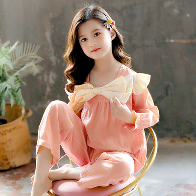 Novi model dječje bluze i donjeg dijela pidžame za djevojčice