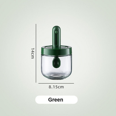 Džbán na korenie s viečkom, lyžicou, soľničkou a koreničkou, sada, organizér na korenie, nádoba na ocot, omáčku, olej, sklenená fľaša, kuchynské potreby