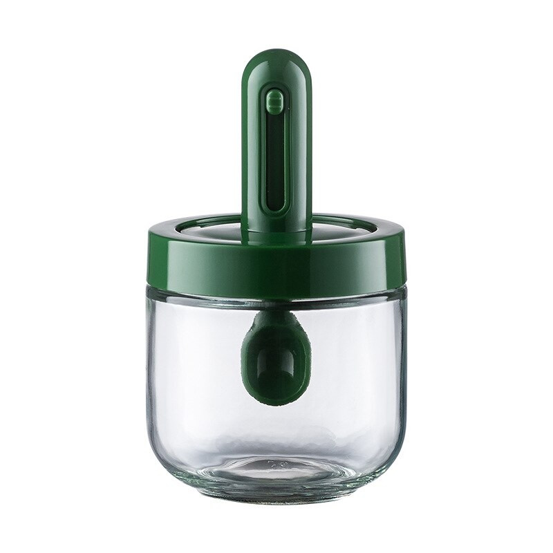 Džbán na korenie s viečkom, lyžicou, soľničkou a koreničkou, sada, organizér na korenie, nádoba na ocot, omáčku, olej, sklenená fľaša, kuchynské potreby