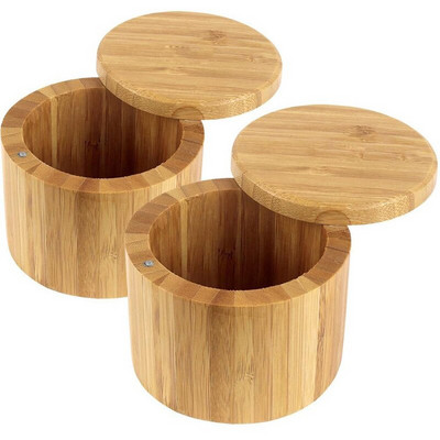 Korenička z bambusu, trepačka na korenie, cukor, soľ, korenie, bylinky, špáradlá, úložná fľaša na grilovanie s viečkom pre kuchynské príslušenstvo