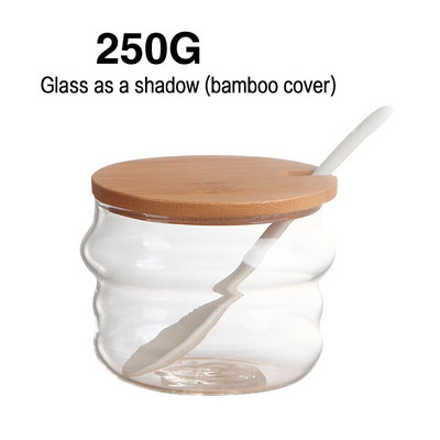 Keramické dózy na korenie s dreveným viečkom, soľničky, kuchynské potreby, organizér na biele korenie, sada lyžíc a krabička na biely cukor