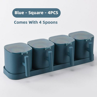 Korenička Obelix, sada koreniacich boxov, soľnička, korenie, organizér na korenie, kuchynská nádoba, fľaša na korenie, poháre, nádoba na náradie s lyžičkami.