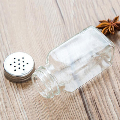 1 db Konyhai borsszórók Sószóró Fűszertartály Üveg Barbecue Üveg Cruet Fűszeres üvegek Fűszeres dobozok Akció