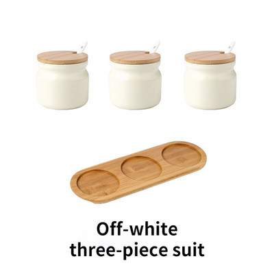 Keramická korenie/korenie/ocot/olej/fľaša/kombinovaná sada/súprava na skladovanie/soľnička/korenie/korenie/box/kuchynské potreby