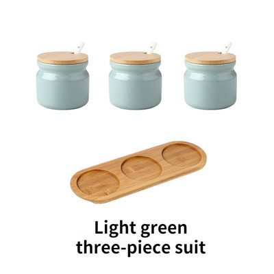 Keramická korenie/korenie/ocot/olej/fľaša/kombinovaná sada/súprava na skladovanie/soľnička/korenie/korenie/box/kuchynské potreby