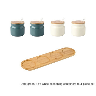 Keramická korenie/korenie/ocot/olej/fľaša/kombinovaná sada/súprava na skladovanie/soľnička/korenie/korenie/box/kuchynské potreby