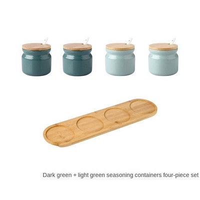 Keramická korenie/korenie/ocot/olej/fľaša/kombinovaná sada/súprava na skladovanie/soľnička/korenie/korenie/box/kuchynské potreby