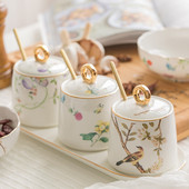 Fľaša na korenie, nádoba na korenie, keramická pastoračná soľnička, cukornička, kurací prášok, čili paprička Aginomoto, jedálenské potreby