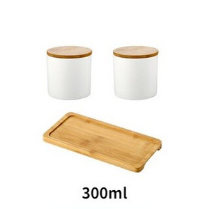 Japonská keramická soľnička na korenie, korenie v nádobe s bambusovým dreveným viečkom, korenie v nádobe, úložný box na korenie, kuchynské náradie