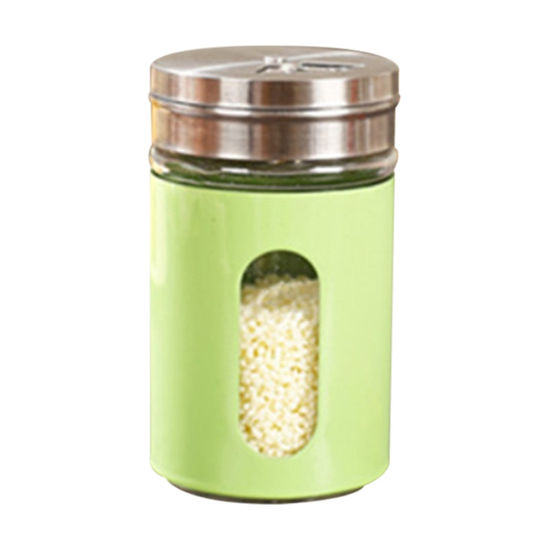 Nerezové poháre na korenie, sklenená fľaša na roztieranie, korenie na grilovanie, fľaša na korenie, držiak na špáradlá, soľnička do kuchyne