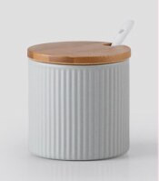 Keramická nádoba na korenie, koreniaca krabička, koreniaca fľaša, makrónky, soľnička, korenie, kombinovaná sada kuchynských potrieb