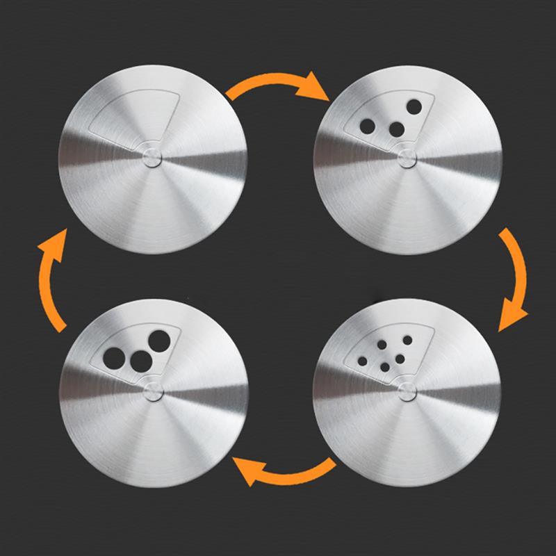 3/5 ks Praktická nerezová oceľová korenie korenie nádoba kuchynská fľaša korenie sklenená tesnenie korenie trepačka fľaša kuchynské náradie