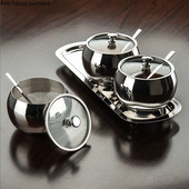 Nerezová oceľová dóza na korenie, sada 3 koriacich nádob, fľaša na korenie, kuchynské potreby, soľnička, dóza na korenie