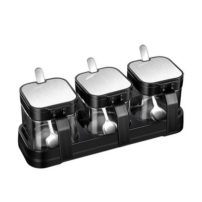 Kuchynské riady Tepelne odolná koreniecia krabička Sada koriacich pohárov Uzavretá koreniecia fľaša Sklenená koreniecia fľaša