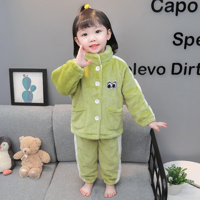 Dvojdielne zimné detské pyžamo pre dievčatá