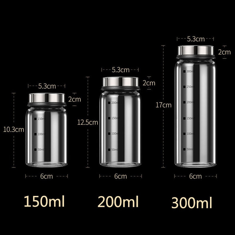 Sklenené koreničky, kuchynské korenie, organizér na soľ, korenie, cukor, bylinky, obilniny, domáce potreby s mierkou