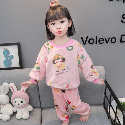 Nadýchané pyžamo pre dievčatá - dvojdielne