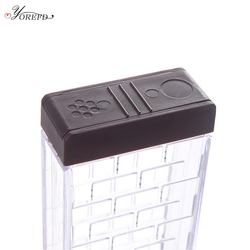 OYOREFD 6 ks/sada priehľadných úložných boxov na koreniny, kuchynská soľnička a korenie, organizér na korenie, plastová krabička na korenie, držiak na korenie