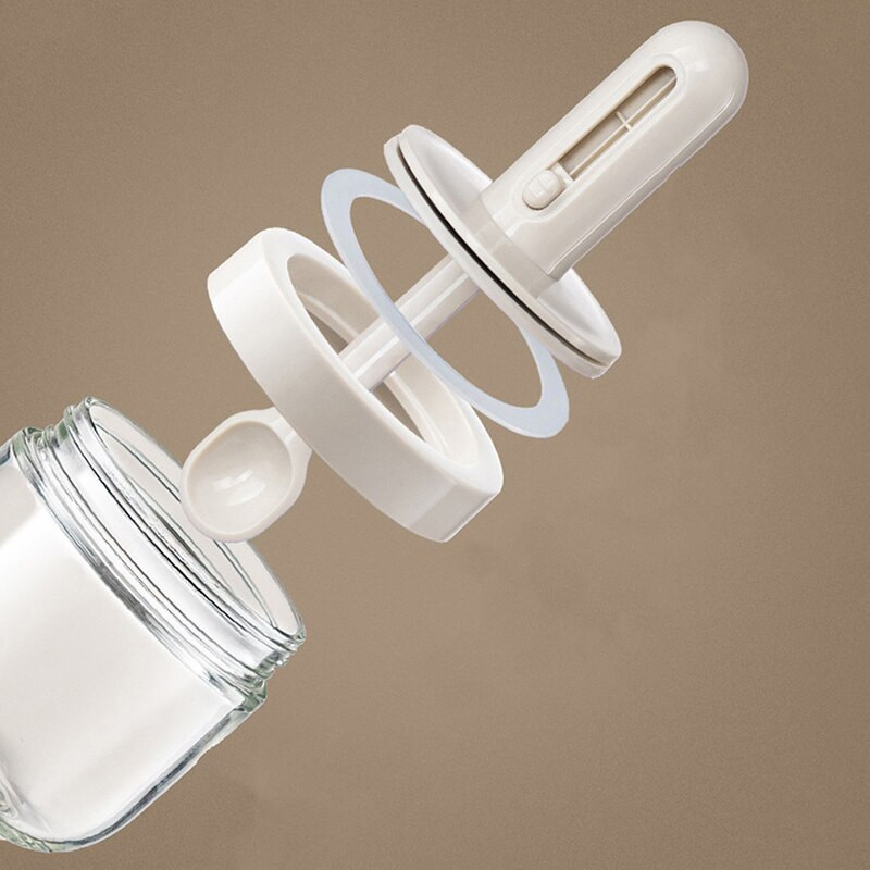 1ks viacúčelová korenie nádoba s teleskopickou lyžicou fľaša na korenie kuchynské potreby dávkovač gadgety