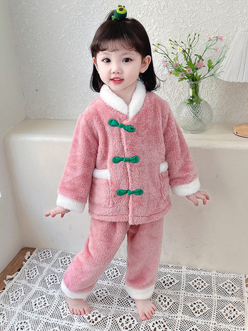 Παιδικές βελούδινες πιτζάμες για κορίτσια