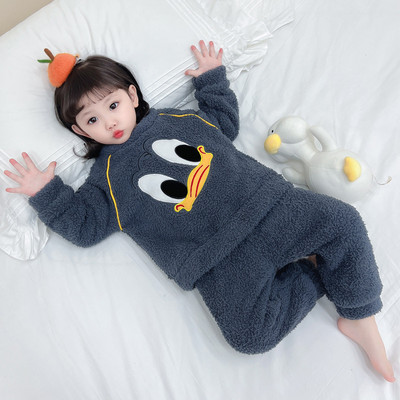 Dječja plišana pidžama s vezom