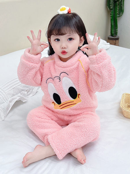 Dječja plišana pidžama s vezom