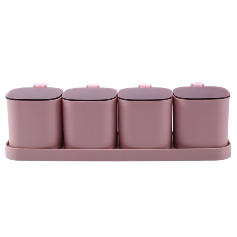 4 mriežkové korenie, organizér na korenie, soľ, korenie, kuchynský karaflík, fľaša na korenie, nádoba s lyžičkami