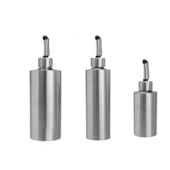 3 ks fľaša na kuchynský olej z nehrdzavejúcej ocele, nepriepustná sójová omáčka, ocot, zásobník na vodu, rozprašovač na grilovanie 250/350/550 ml