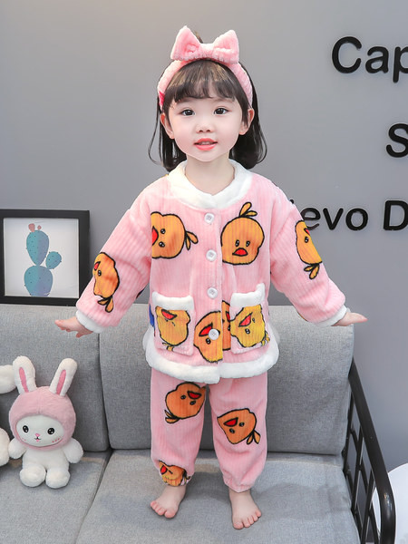 Novi model dvodijelne zimske dječje pidžame sa džepovima