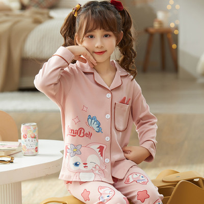 Bavlnené dvojdielne pyžamo pre dievčatá - veľa farieb