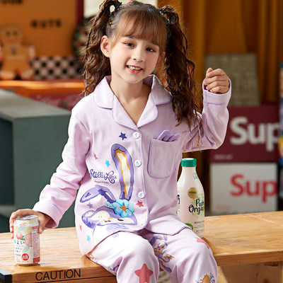 Bavlnené dvojdielne pyžamo pre dievčatá - veľa farieb