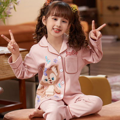 Bavlnené dvojdielne pyžamo pre dievčatá - veľa farieb