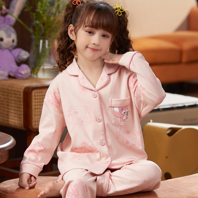 Bavlnené dvojdielne pyžamo pre dievčatá - veľa farieb