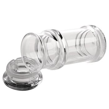 AFBC 3X Clear Acrylic Soy Sauce Olieve Oil Bottle BBQ Dispenser Shaker 100Ml