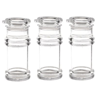 3x Priehľadná akrylová fľaša na sójovú omáčku, ocot, olivový olej, BBQ dávkovač, šejker 100 ml