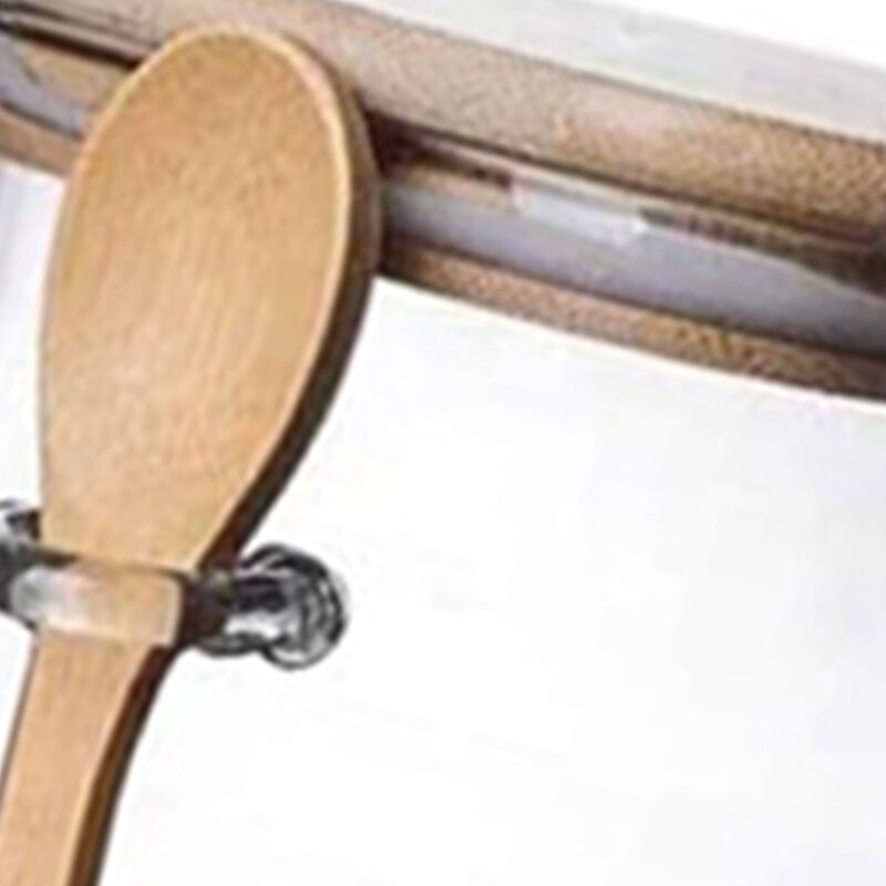 AF89 3-dielna priehľadná štvorcová sklenená nádoba s bambusovými viečkami a bambusovými lyžičkami - Vzduchotesné nádoby na potraviny - Sklenené kuchynské nádoby