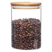 Sklenené nádoby na potraviny s viečkami Veľké sklenené nádoby na potraviny do kávy, čaju, cukru (27 FL OZ)