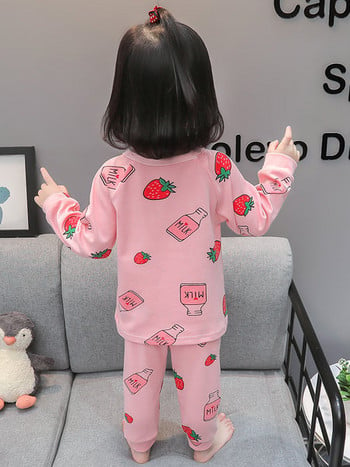 Παιδικές πιτζάμες με απλικέ για κορίτσια 
