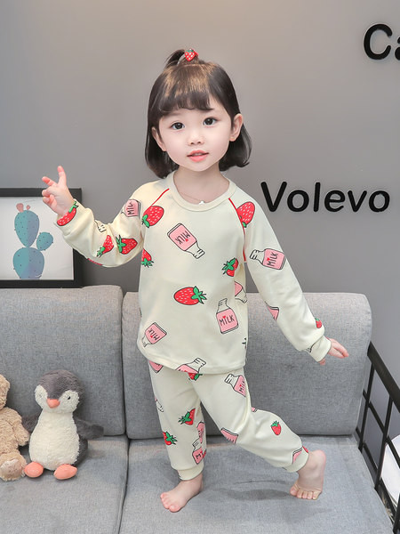 Detské pyžamo s aplikáciou pre dievčatá - dvojdielne